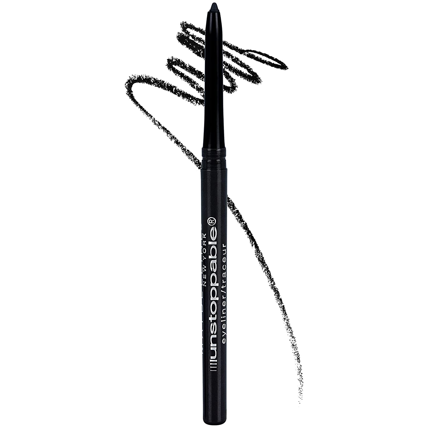 Unstoppable Waterproof Mechanical Black Eyeliner, Onyx, 1 Count