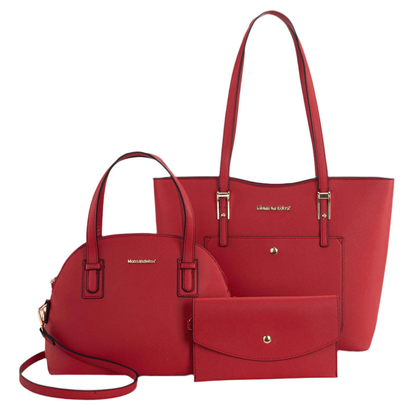 Christmas Red Montana West Handbags, 3 ct